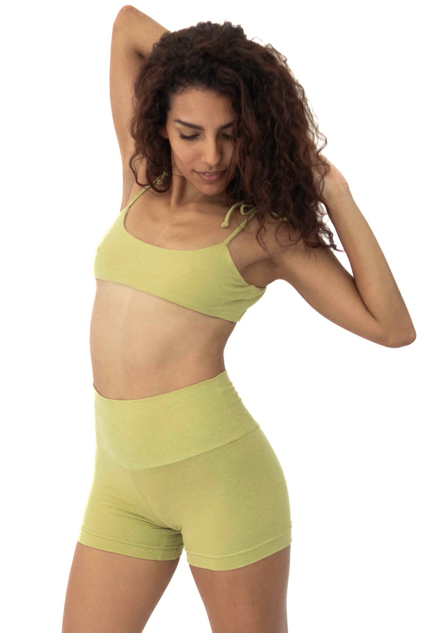 Yoga Short - Hemp/Cotton